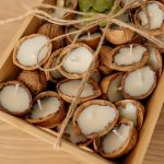 شمع پوست گردو - بسته 30 عددی