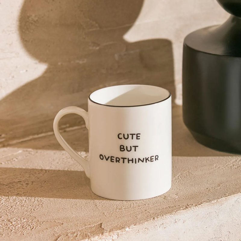 ماگ سرامیکی السی هوم LCW Home طرح Cute But Overthinker